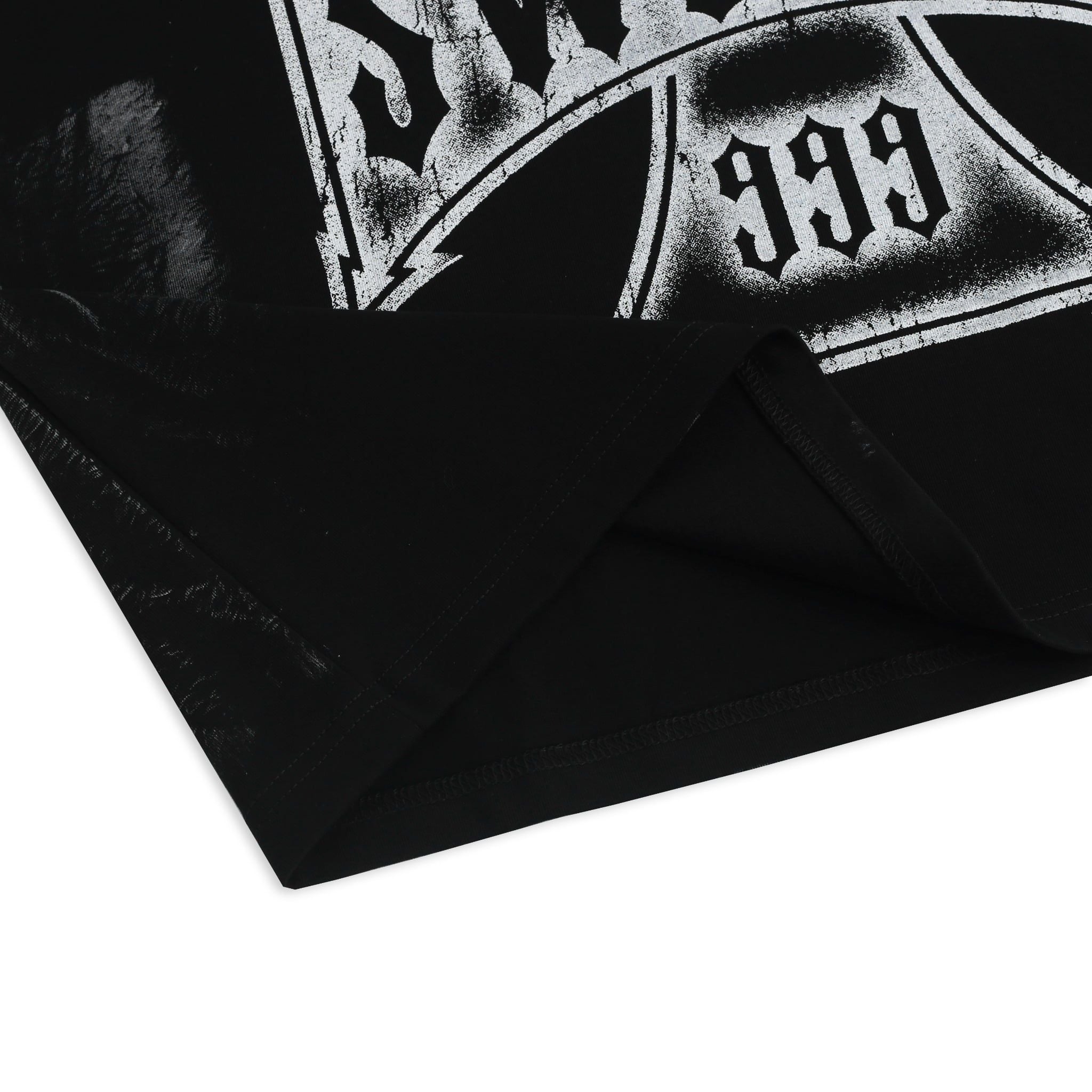  SWE CROSS BOXY TEE - BLACK 
