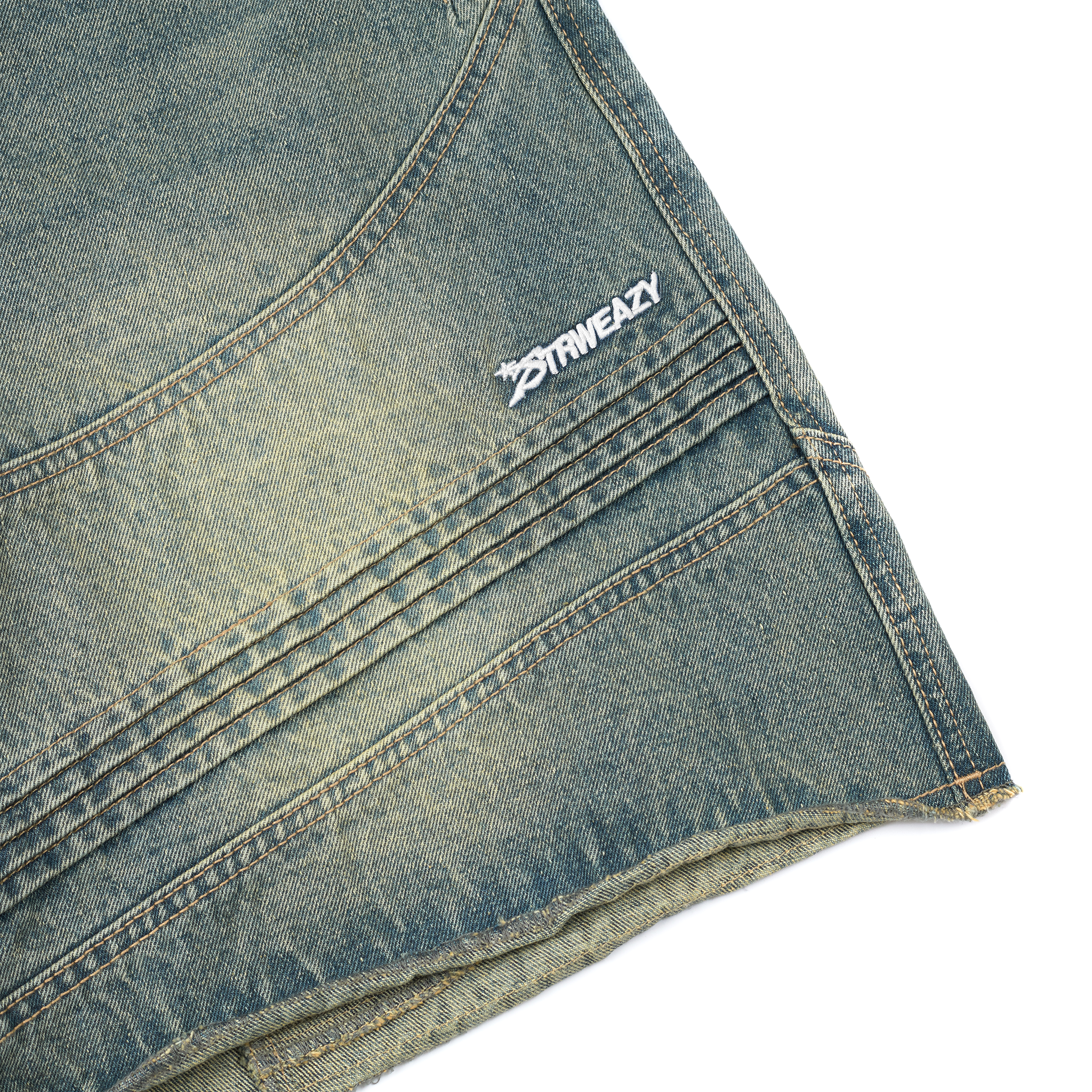  SWE MOTO DENIM SHORTS 