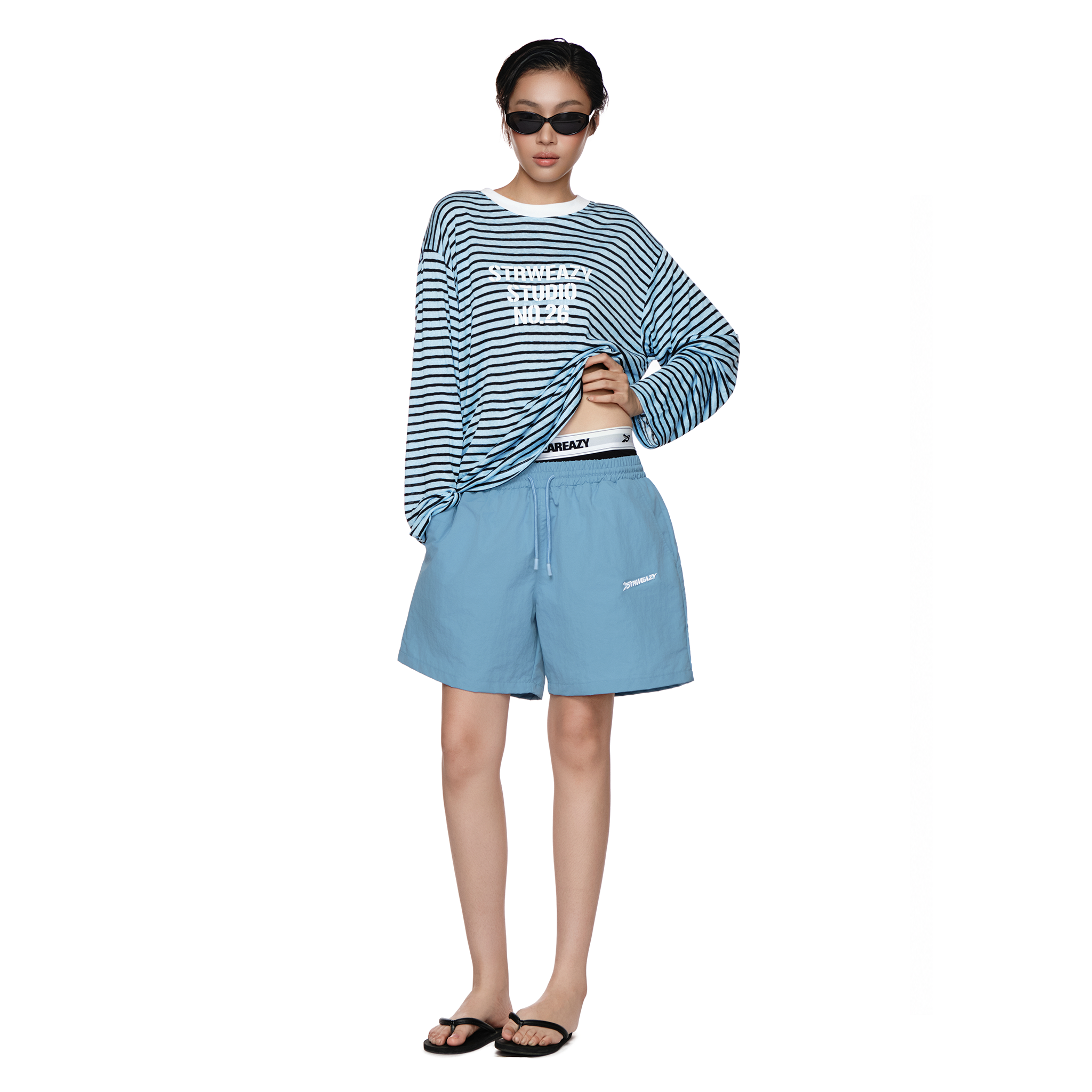  SWE 26 L/S TEE - BLUE 