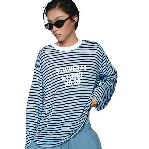  SWE 26 L/S TEE - BLUE 