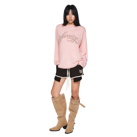  SWE SOFTLINE L/S TEE - PINK 