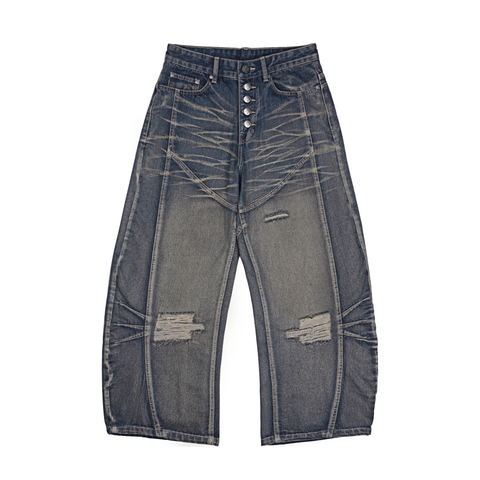  SWE SCARRED JEANS - VINTAGE BLUE 