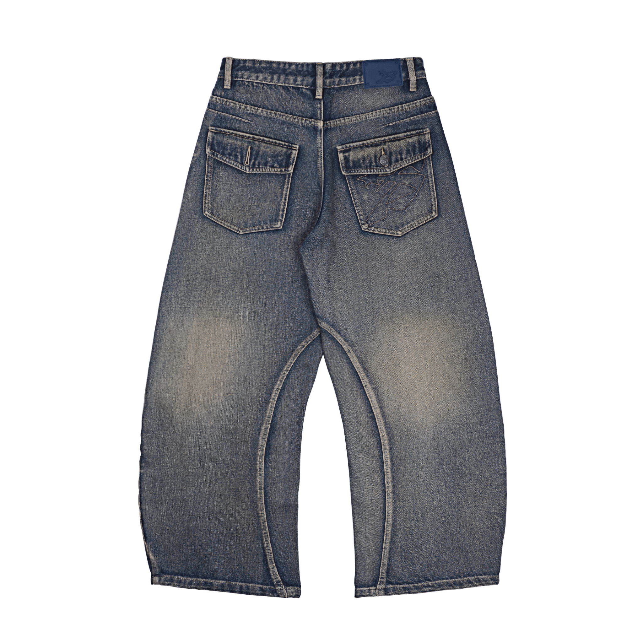  SWE SCARRED JEANS - VINTAGE BLUE 