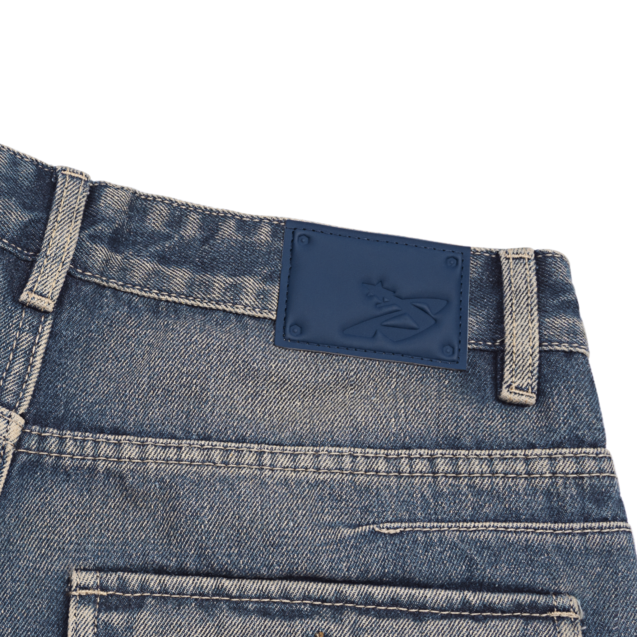  SWE SCARRED JEANS - VINTAGE BLUE 