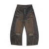  SWE SCARRED JEANS - RUSTED BROWN 