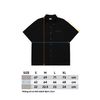  SWE RED BUTTON SHIRT - BLACK 