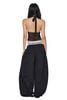  SWE HALTER MESH TOP - BLACK 