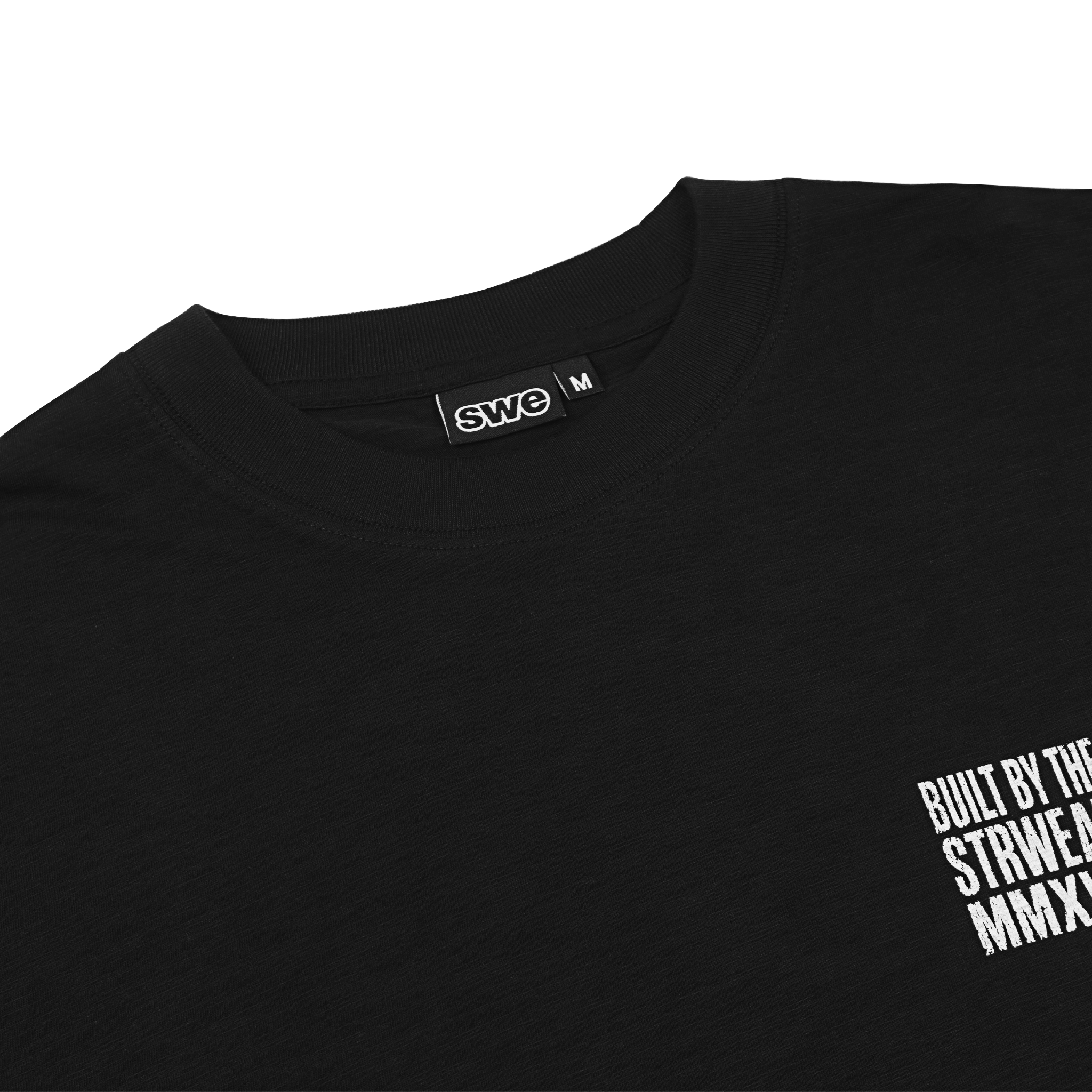  SWE LEGACY L/S BOXY TEE - BLACK 