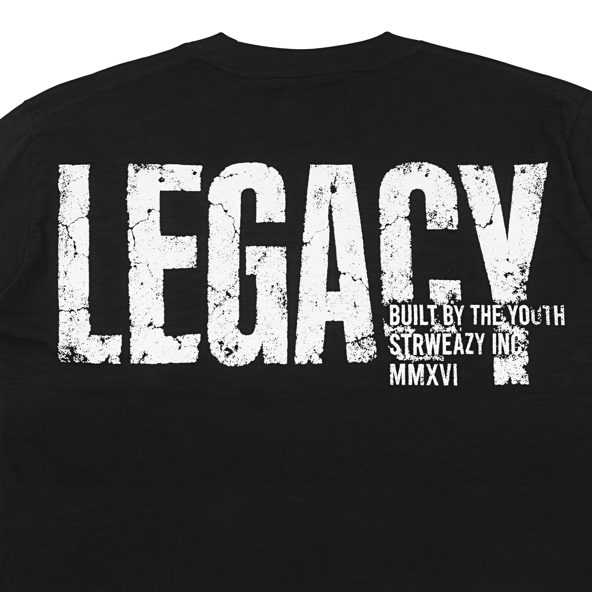  SWE LEGACY L/S BOXY TEE - BLACK 