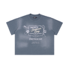  SWE LOCK BOXY TEE - WASHED BLUE 