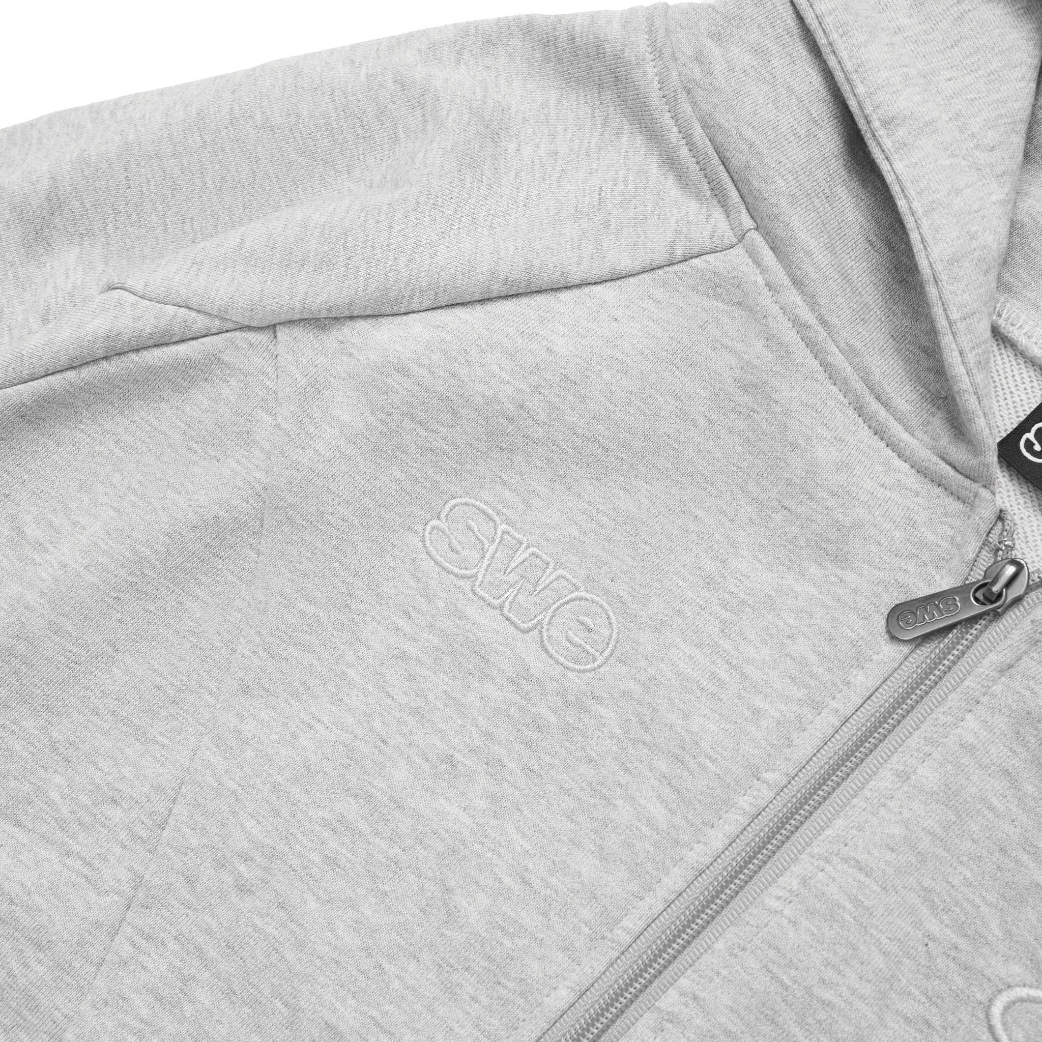  SWE LOOSE ZIP HOODIE - GRAY 