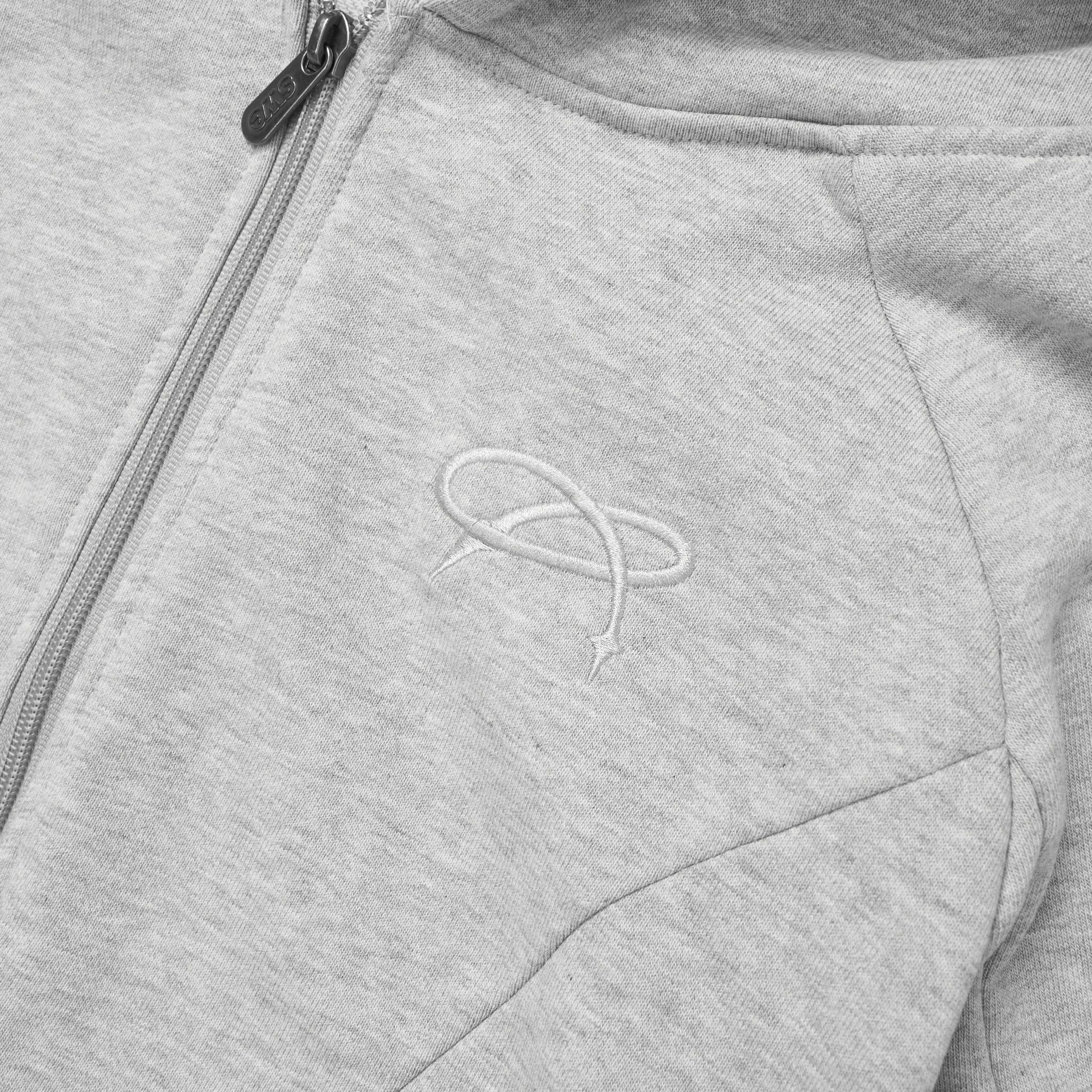  SWE LOOSE ZIP HOODIE - GRAY 