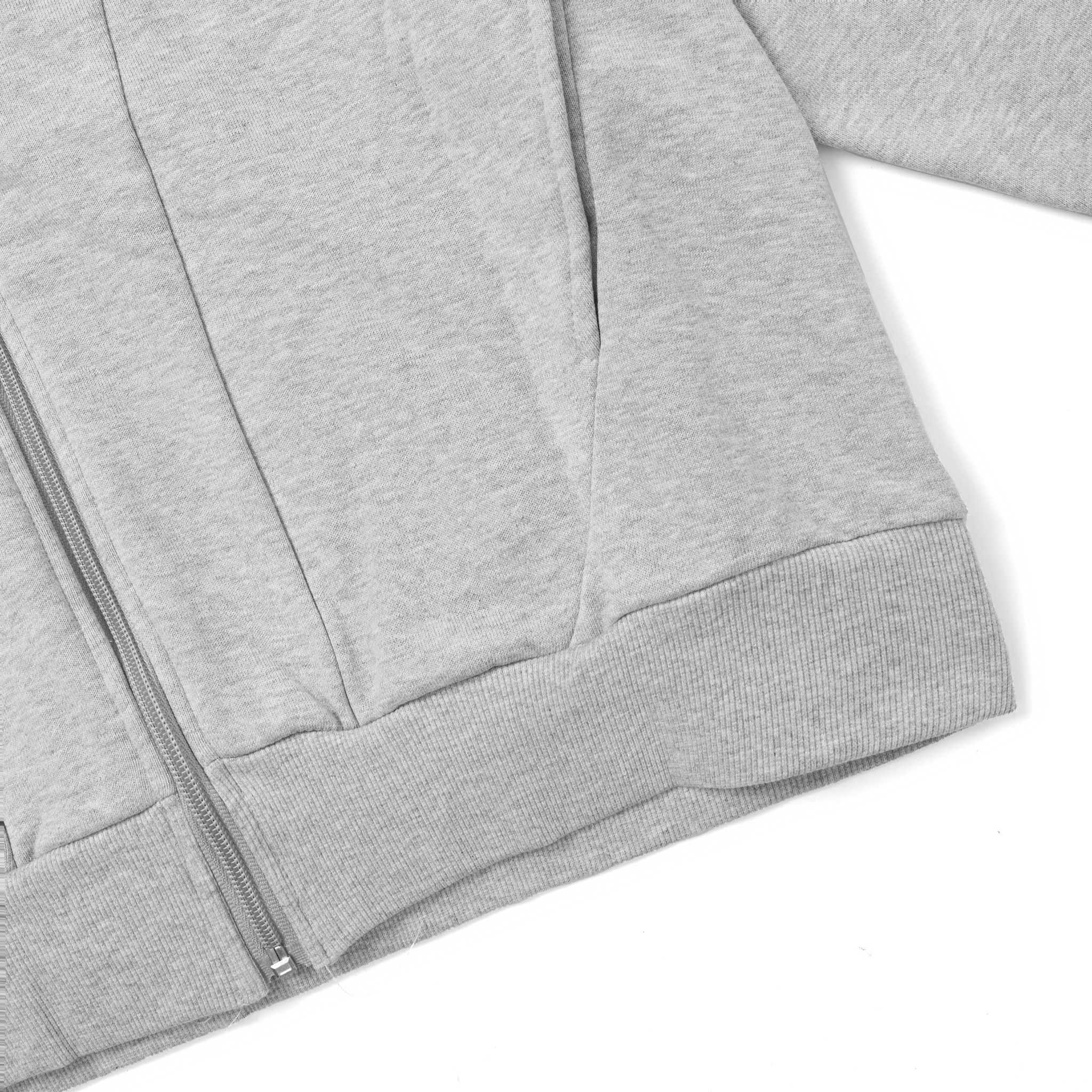  SWE LOOSE ZIP HOODIE - GRAY 