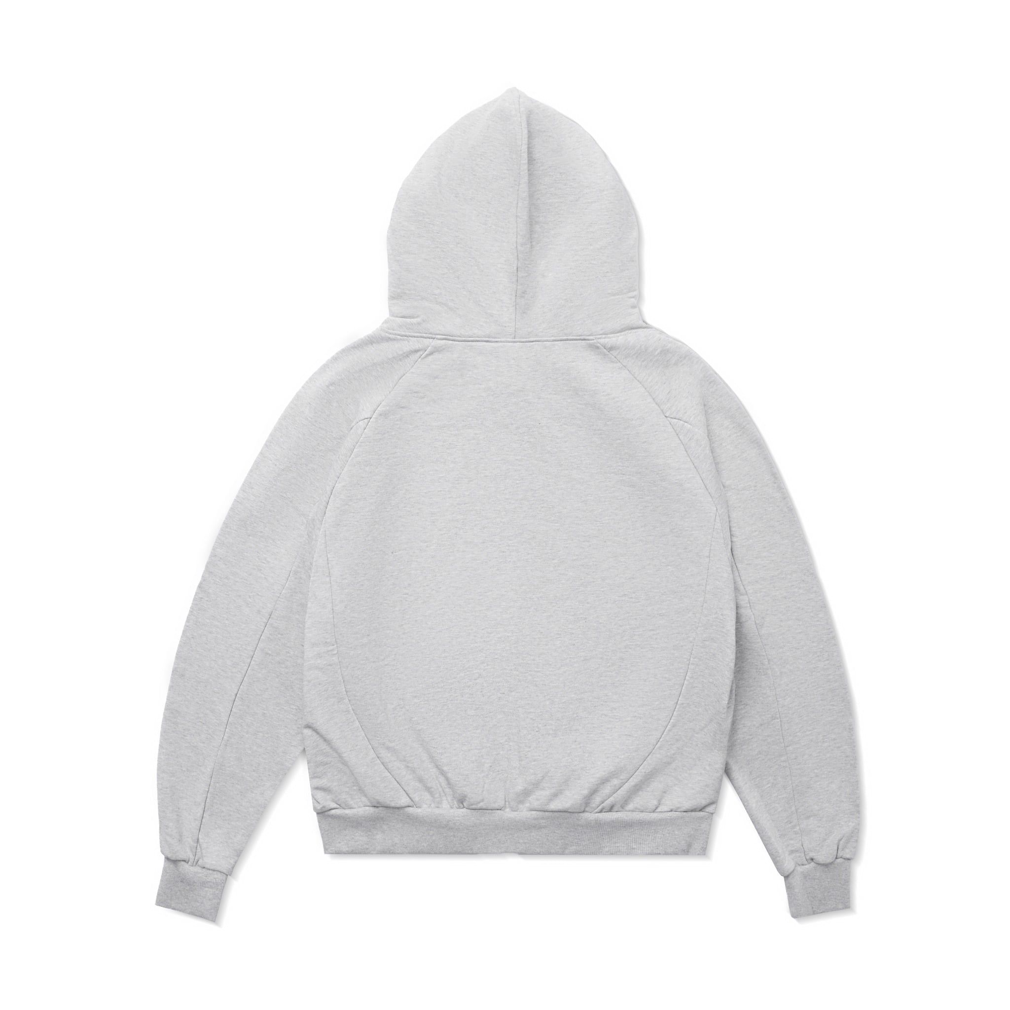  SWE LOOSE ZIP HOODIE - GRAY 