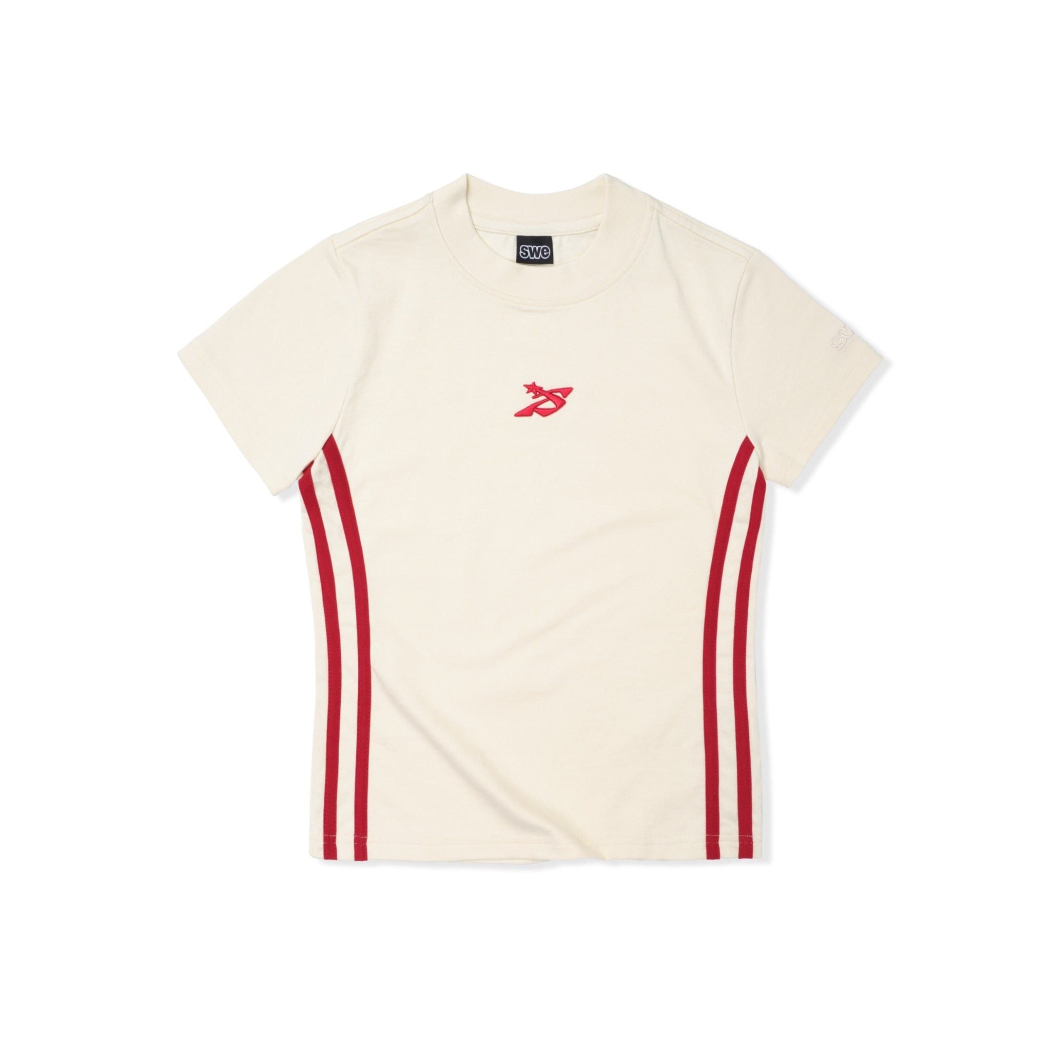  SWE 2BAR BABY TEE - RED 