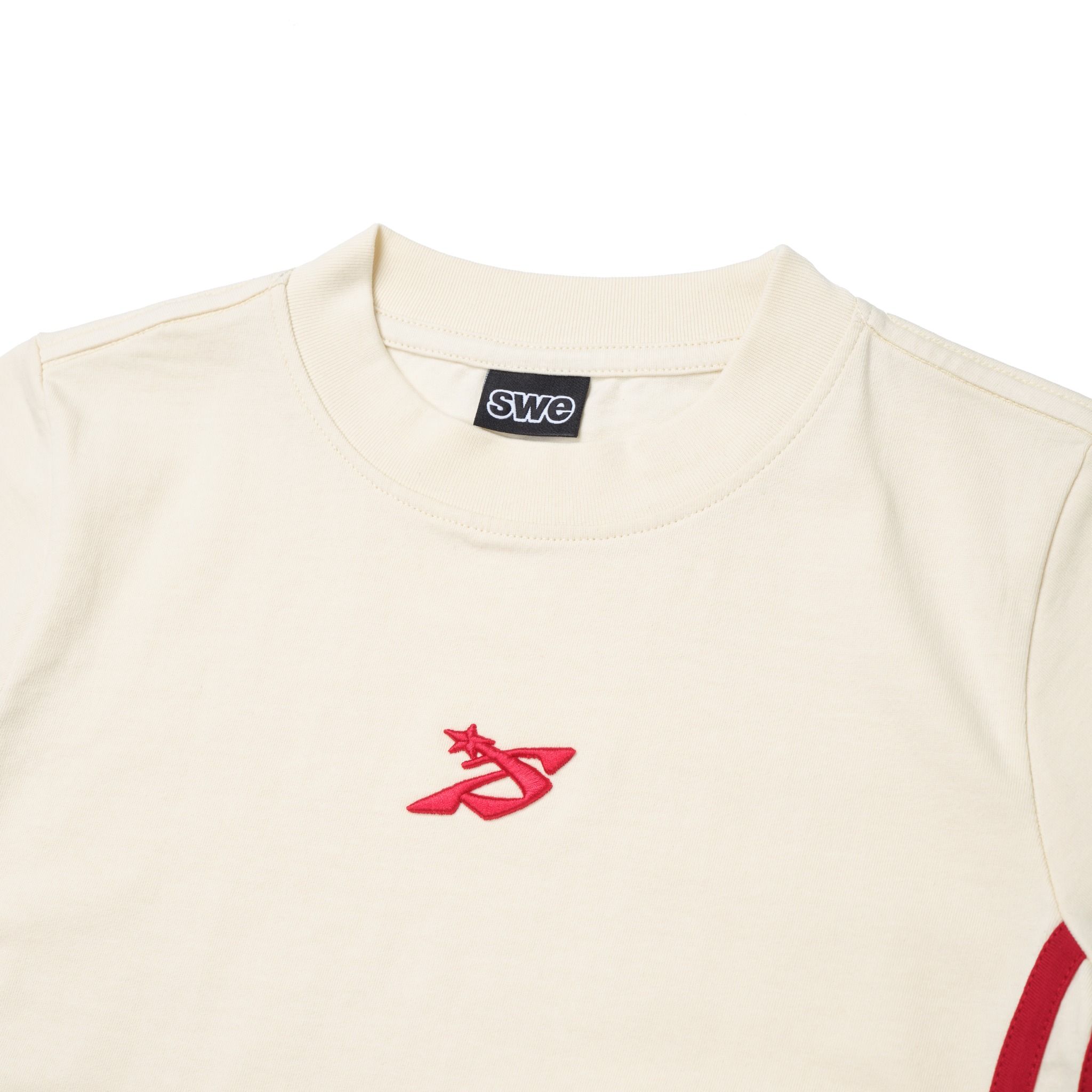  SWE 2BAR BABY TEE - RED 