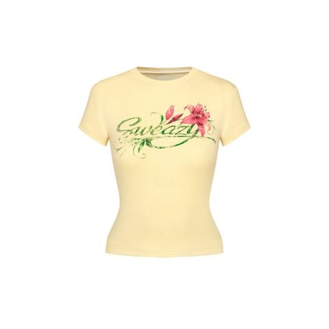  SWE LILY BABY TEE - YELLOW 