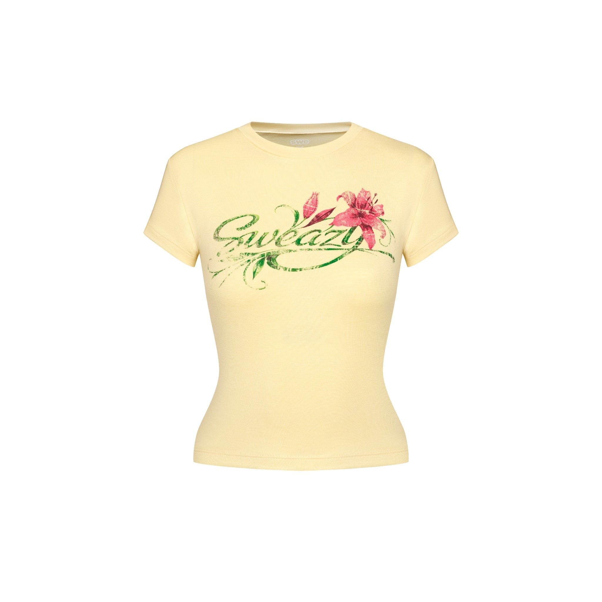  SWE LILY BABY TEE - YELLOW 