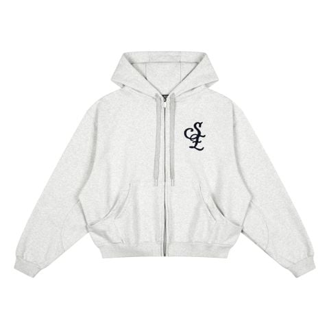  SWE CORE ZIP HOODIE - GRAY 