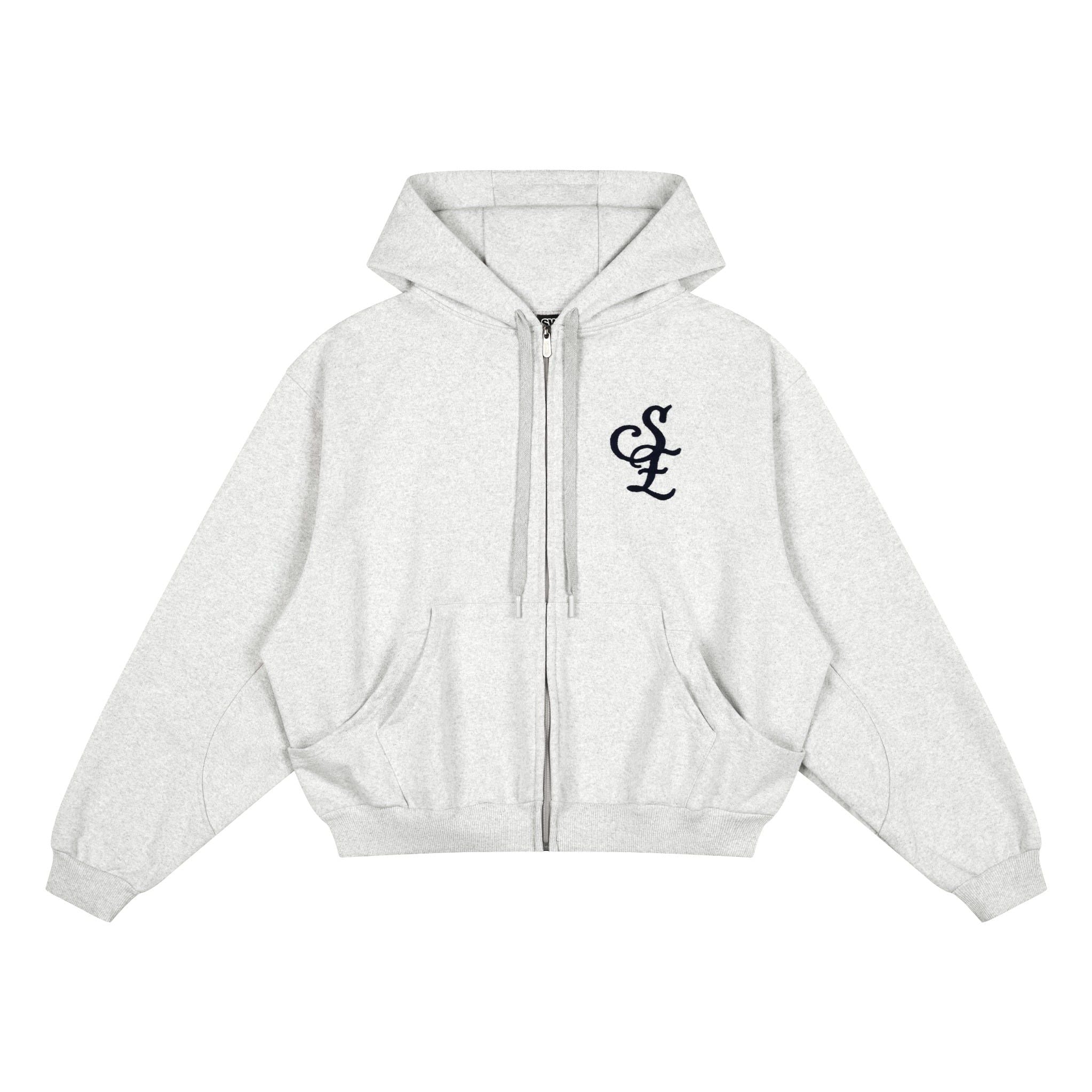  SWE CORE ZIP HOODIE - GRAY 