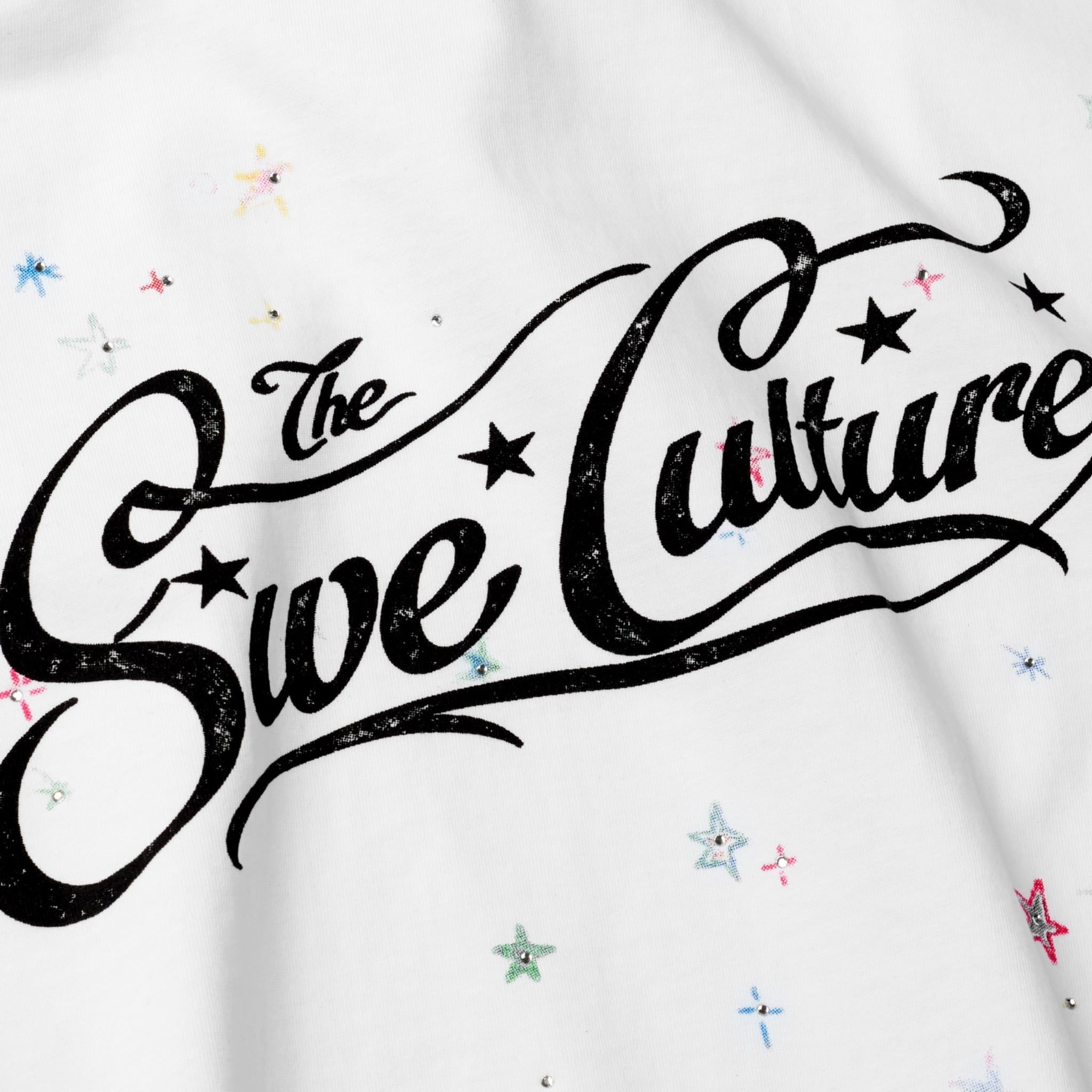  SWE CULTURE BOXY TEE - WHITE 