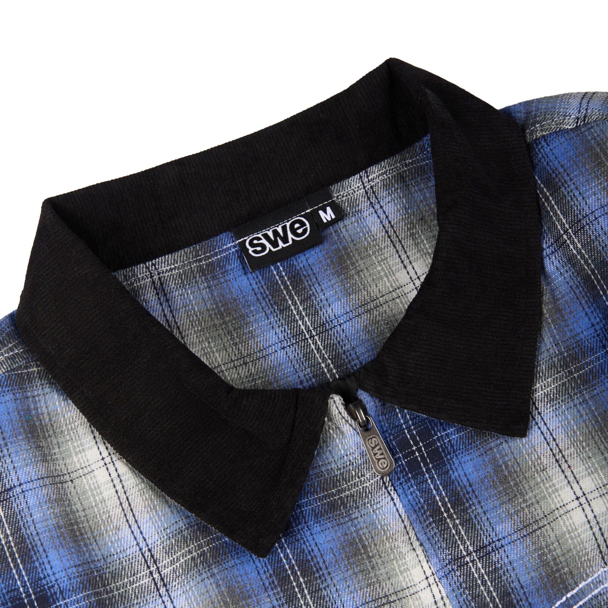  SWE FIELD PLAID JACKET - BLUE 