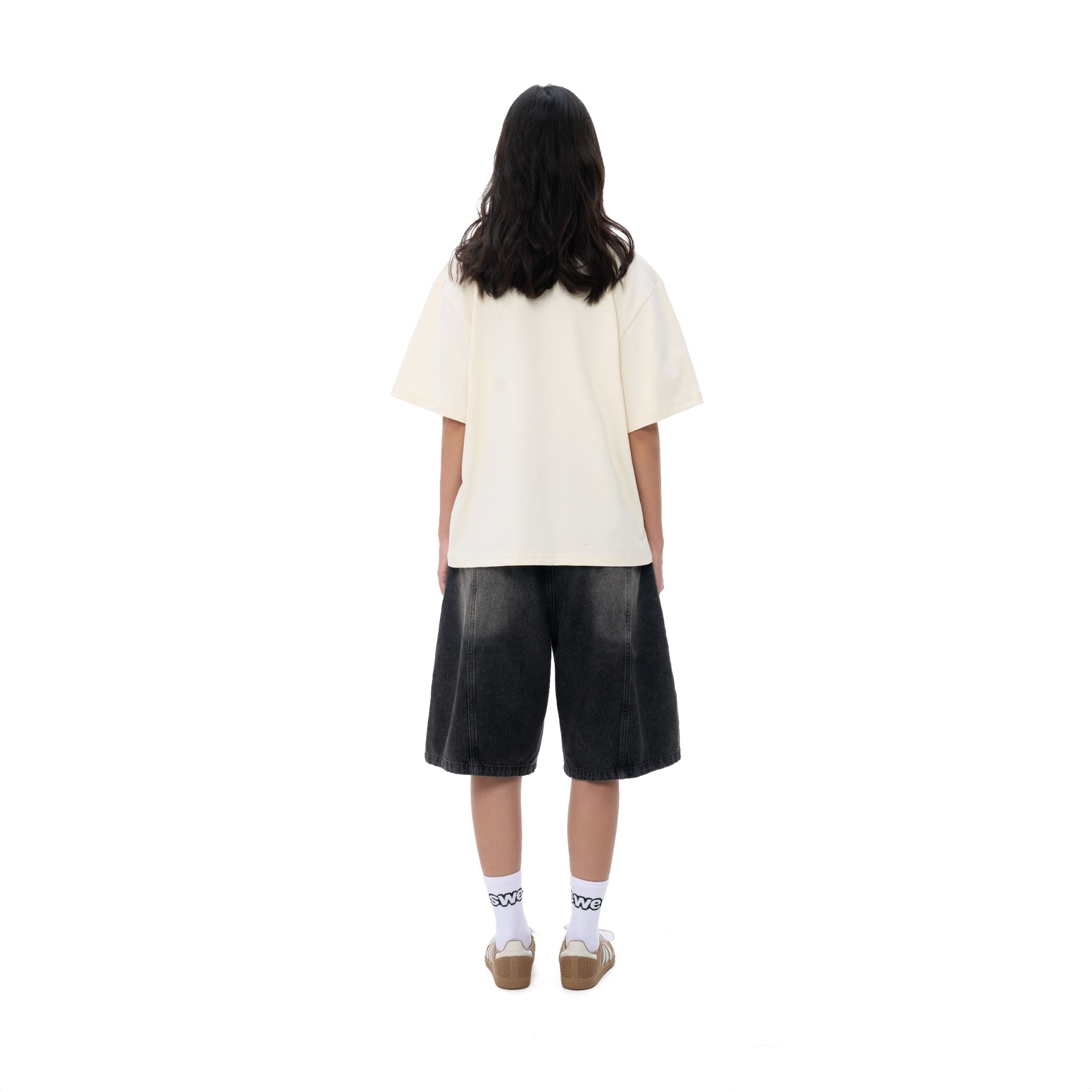  SWE LIFE TEE - CREAM 