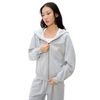  SWE LOOSE ZIP HOODIE - GRAY 