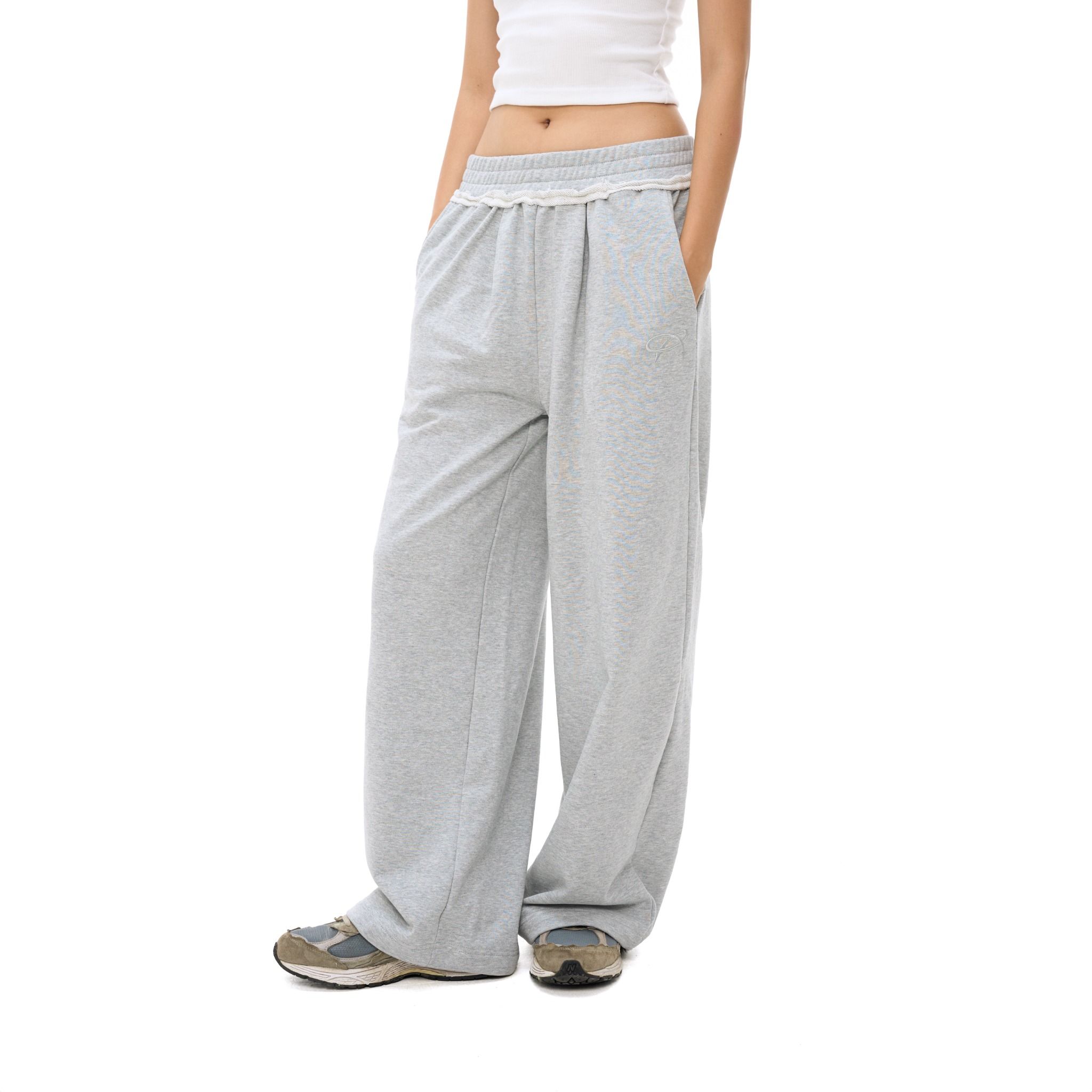  SWE LOOSE SWEATPANTS - GRAY 