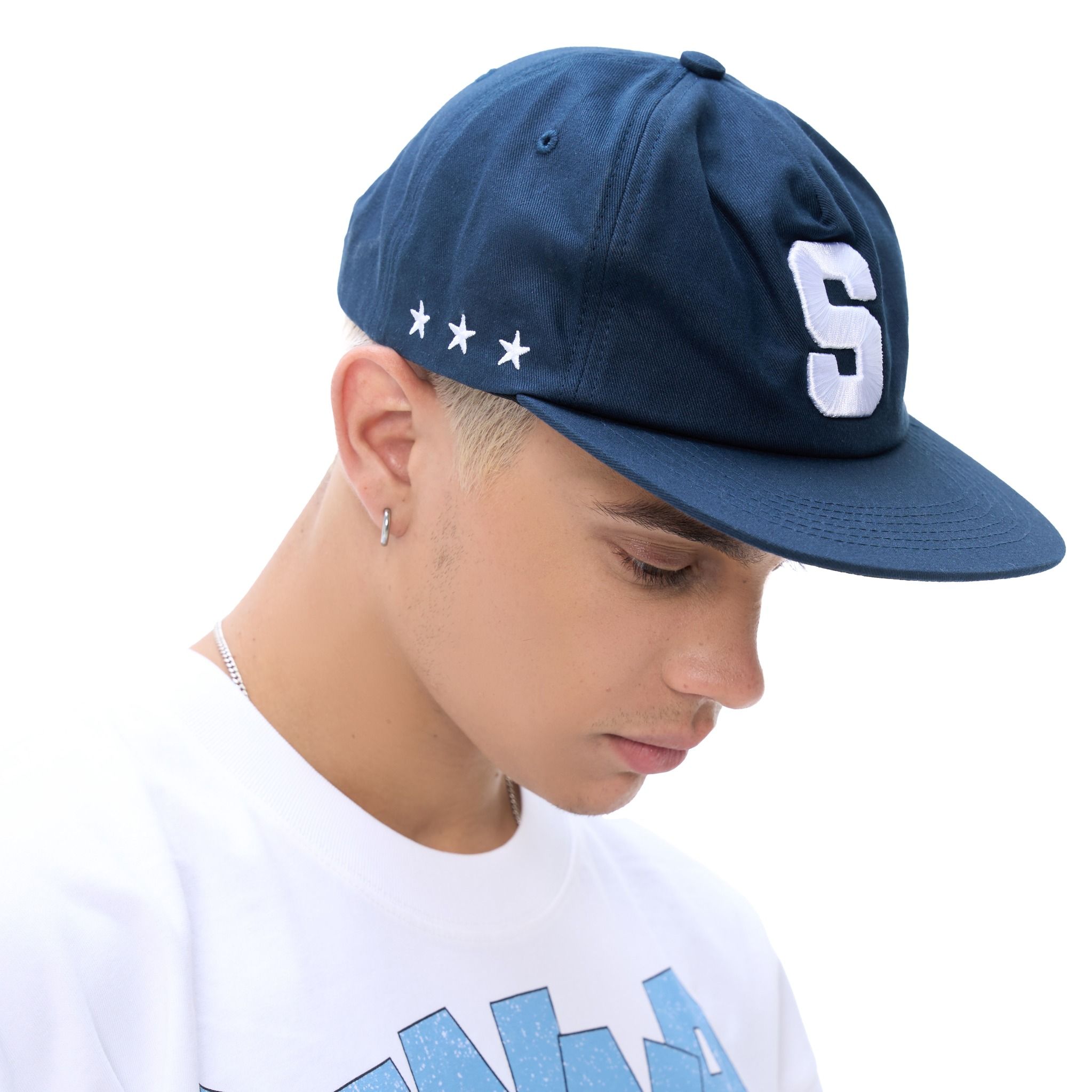  SWE S LETTER CAP - BLUE 