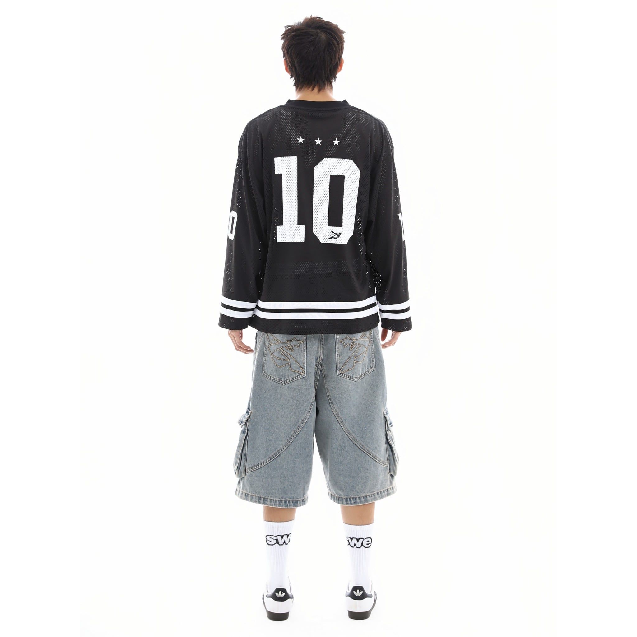  SWE CREW LS JERSEY - BLACK 