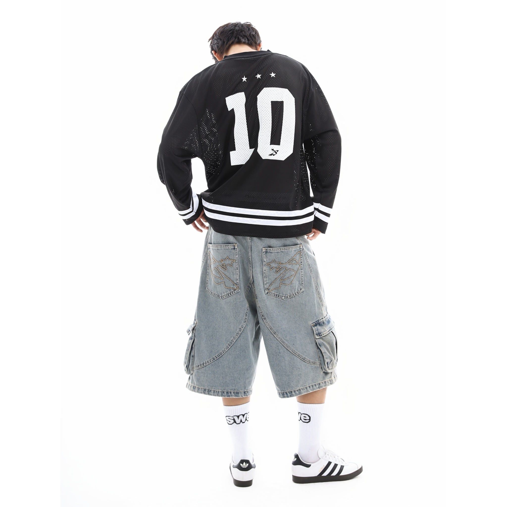  SWE CREW LS JERSEY - BLACK 