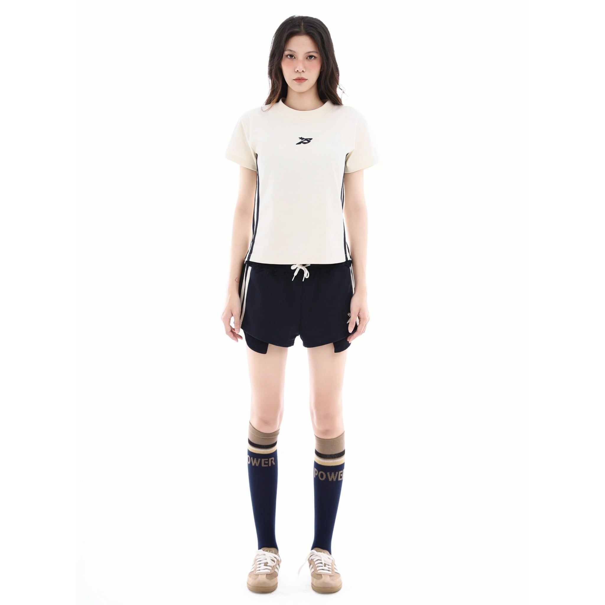  SWE 2BAR BABY TEE - BLUE 