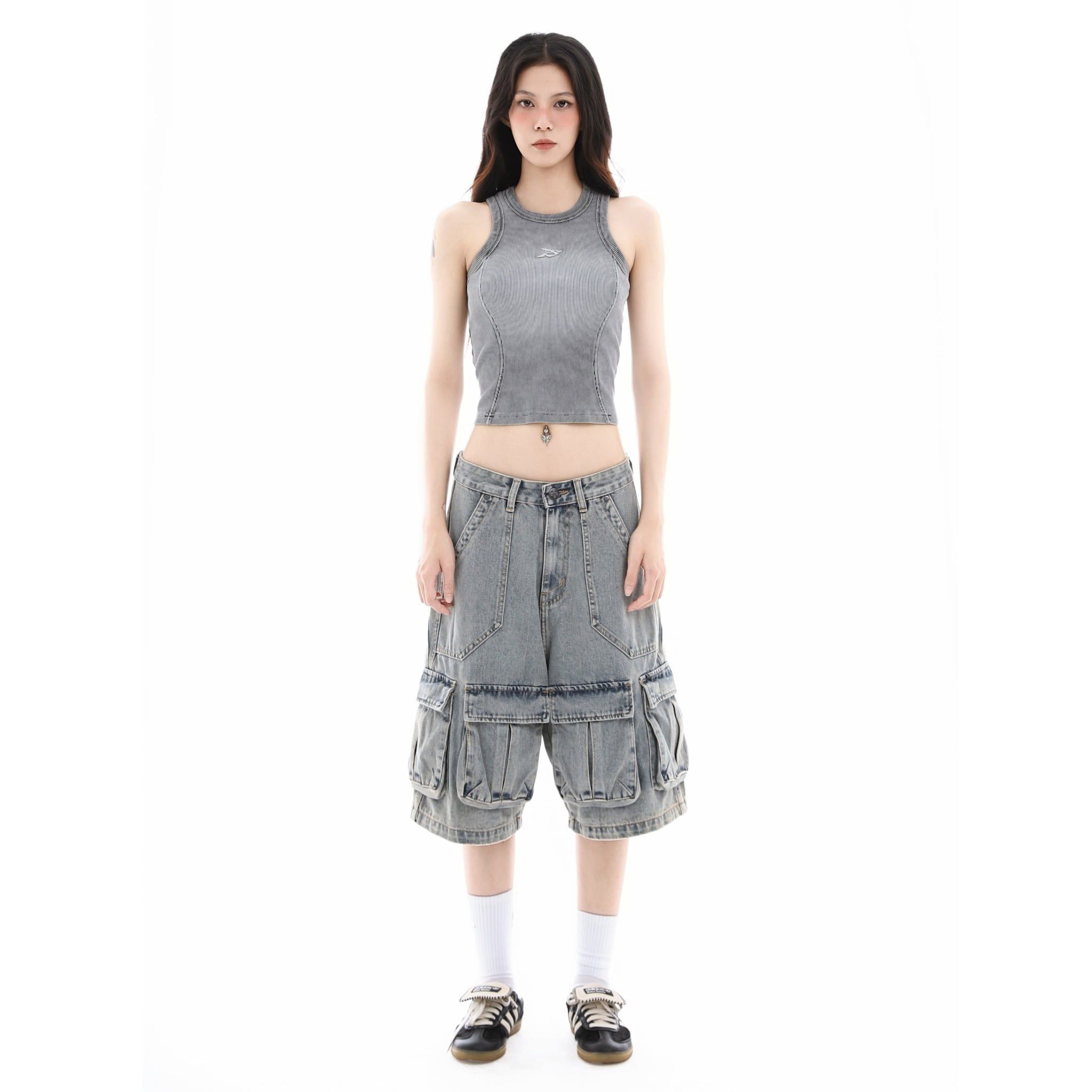  SWE SHADOW TANKTOP (WOMEN) - GRAPHITE 