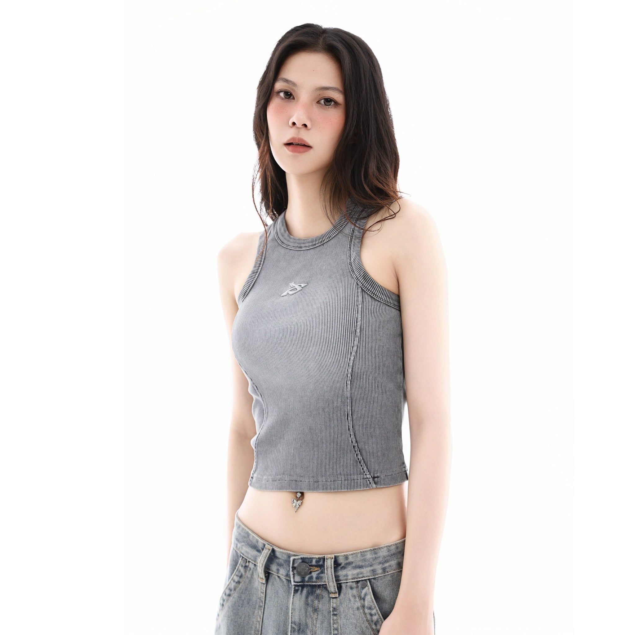  SWE SHADOW TANKTOP (WOMEN) - GRAPHITE 
