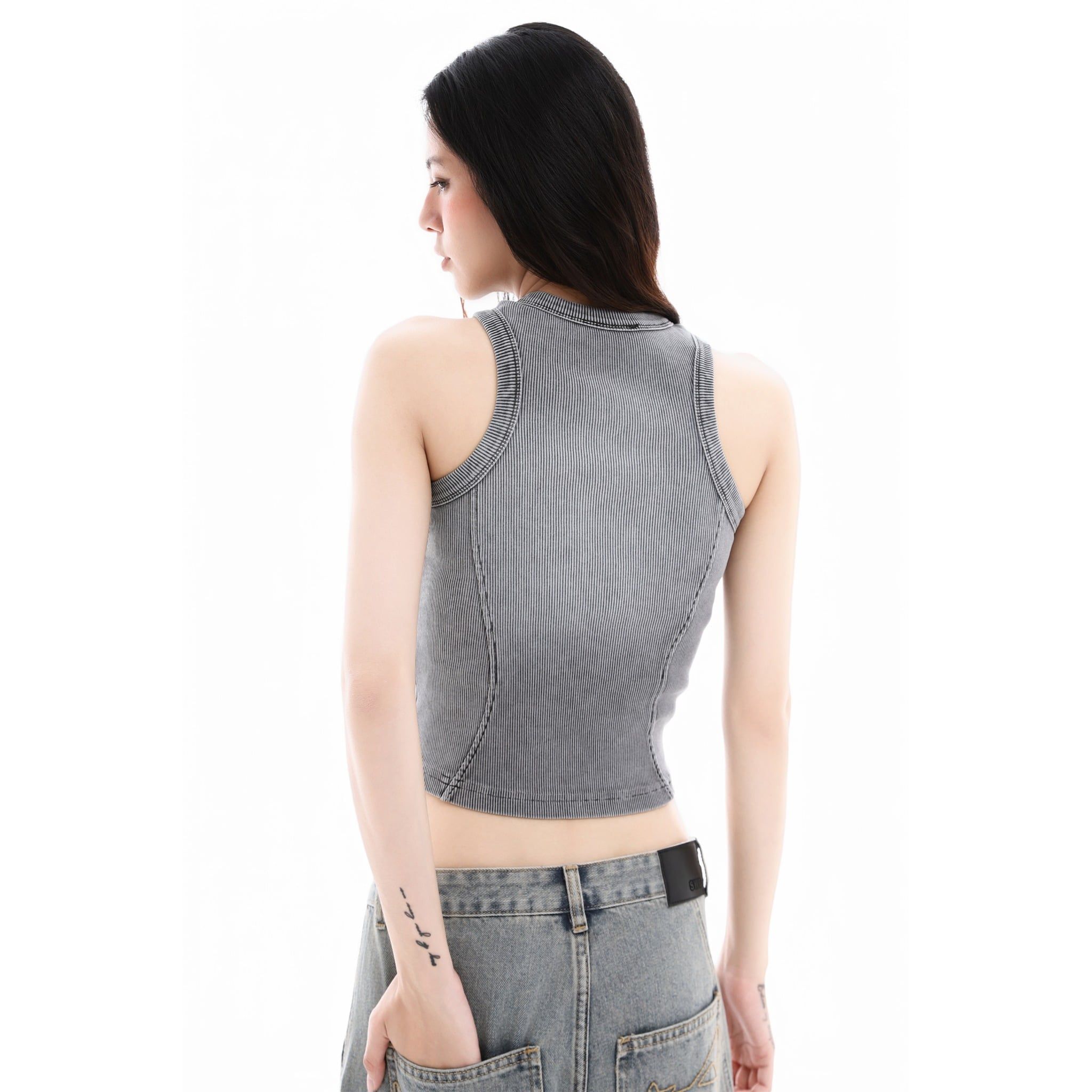  SWE SHADOW TANKTOP (WOMEN) - GRAPHITE 