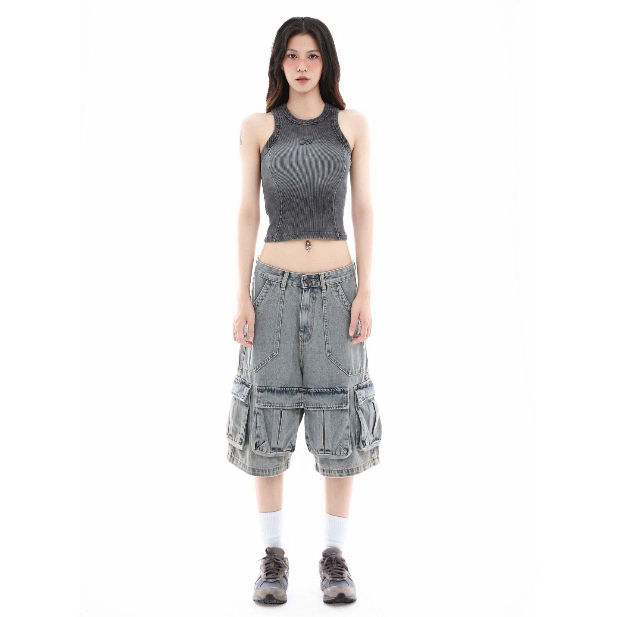  SWE SHADOW TANKTOP (WOMEN) - GRAY 