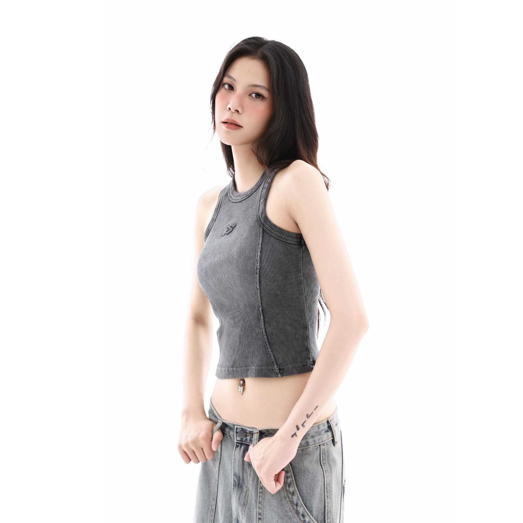  SWE SHADOW TANKTOP (WOMEN) - GRAY 