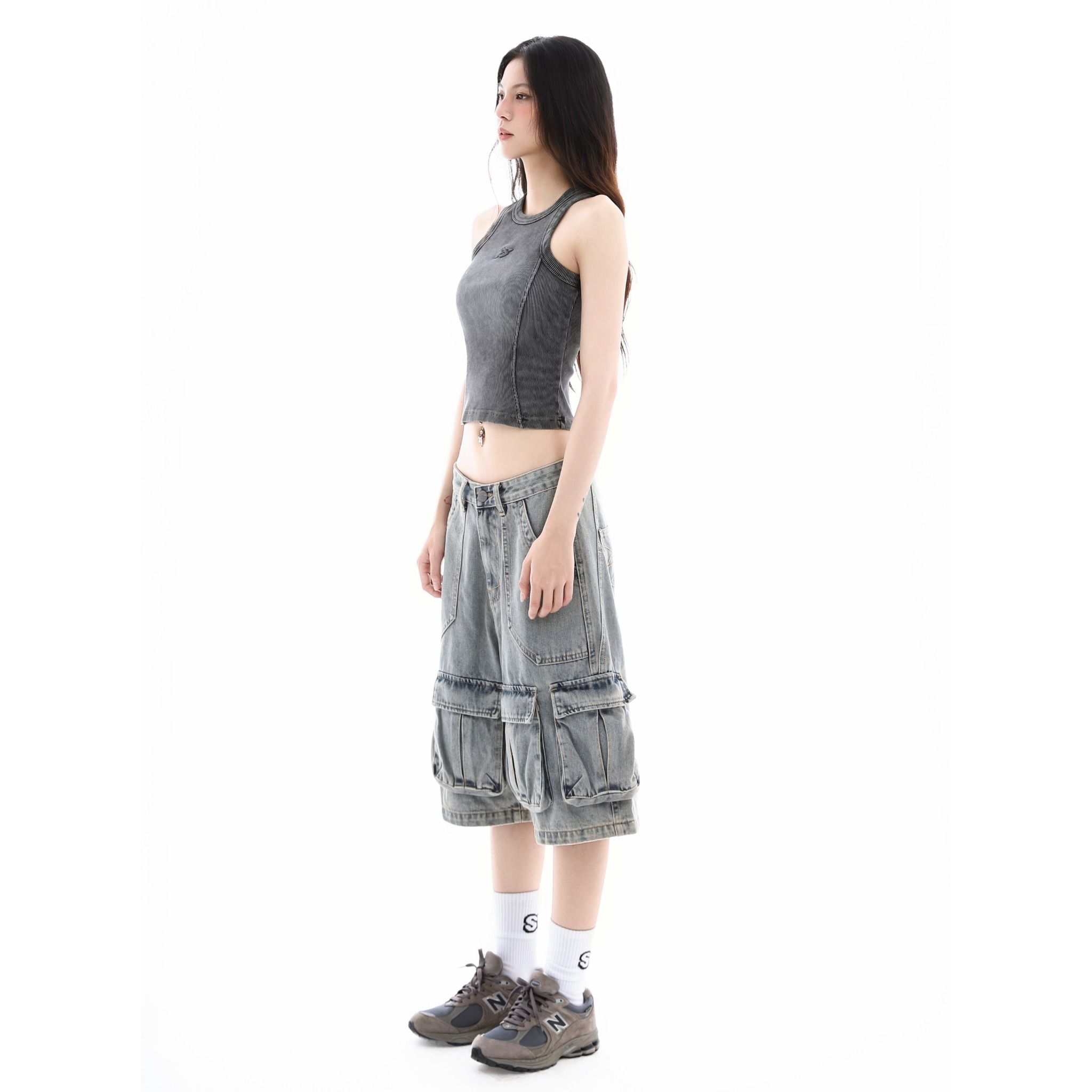  SWE SHADOW TANKTOP (WOMEN) - GRAY 