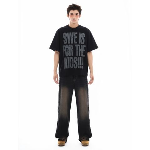  SWE LOUD TEE - BLACK 