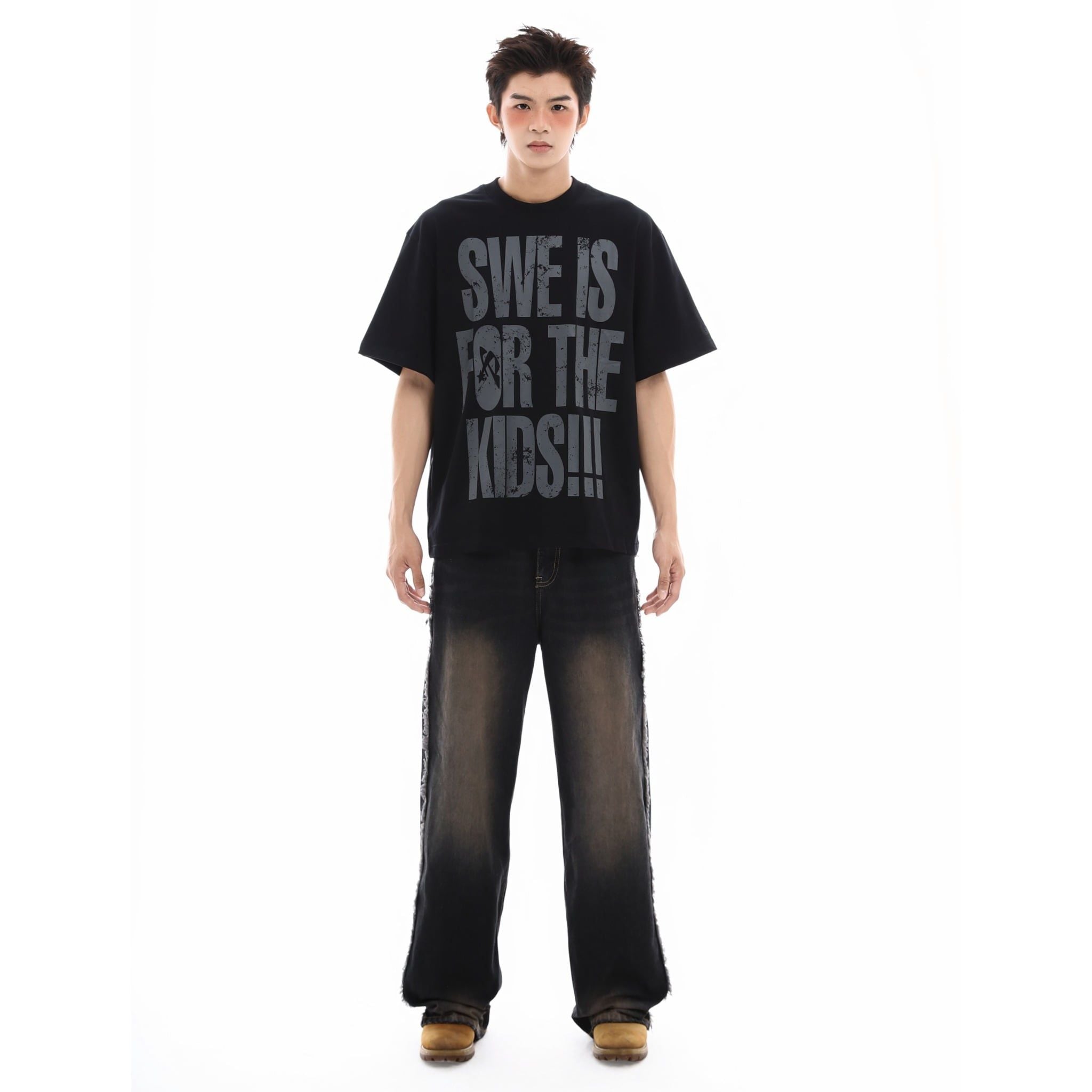  SWE LOUD TEE - BLACK 