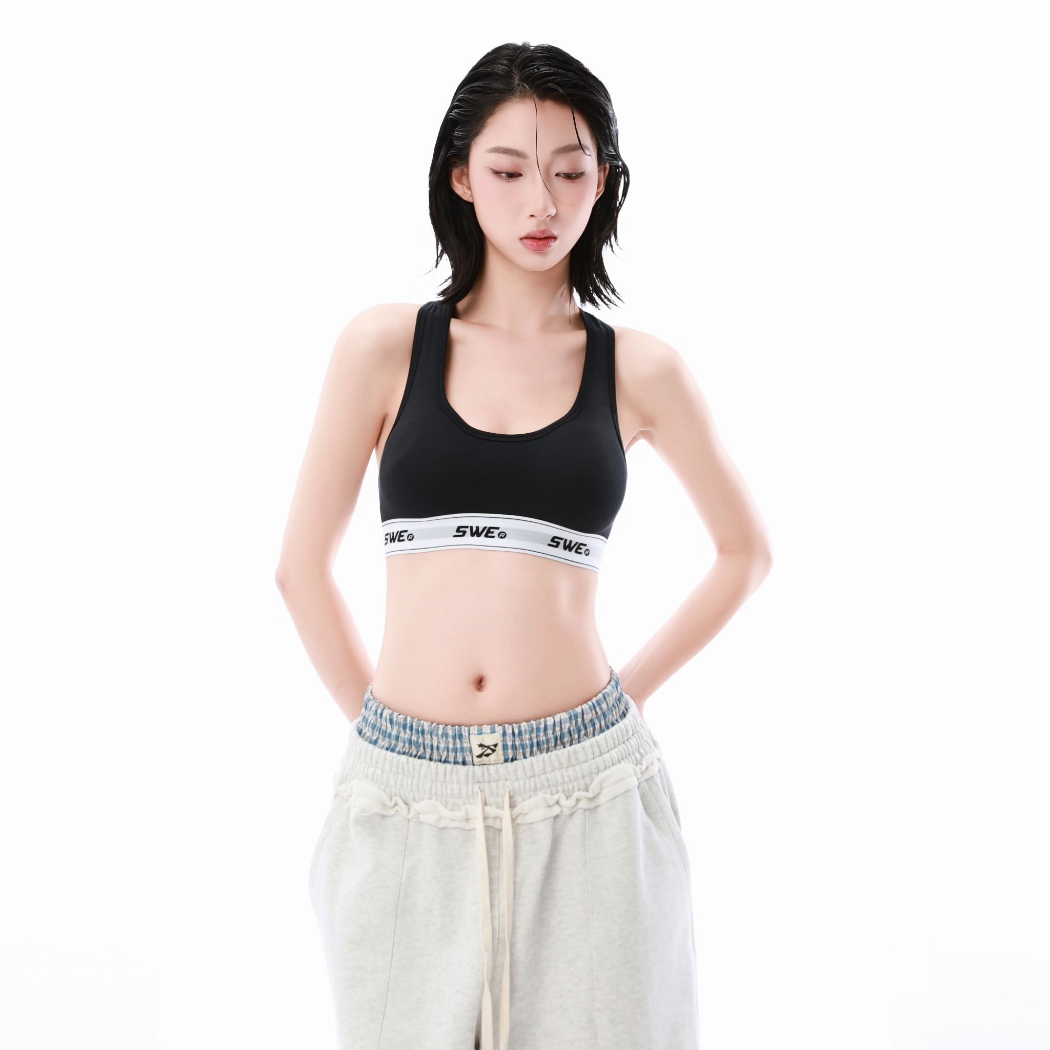  SWE DUALBAND SWEATSHORTS - GRAY 