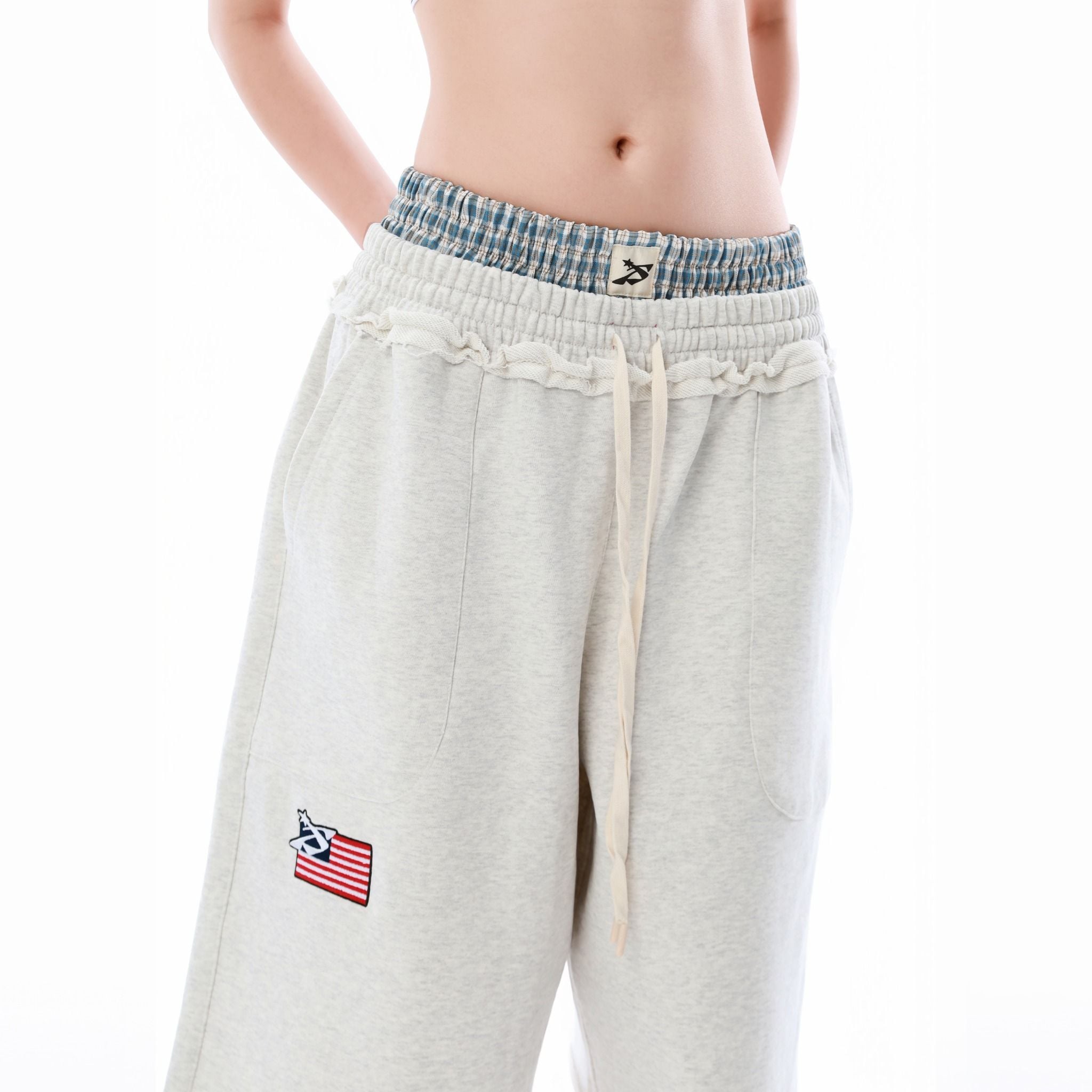  SWE DUALBAND SWEATSHORTS - GRAY 