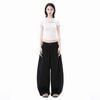  SWE BARREL KHAKI PANTS - BLACK 