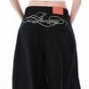 SWE BARREL KHAKI PANTS - BLACK 