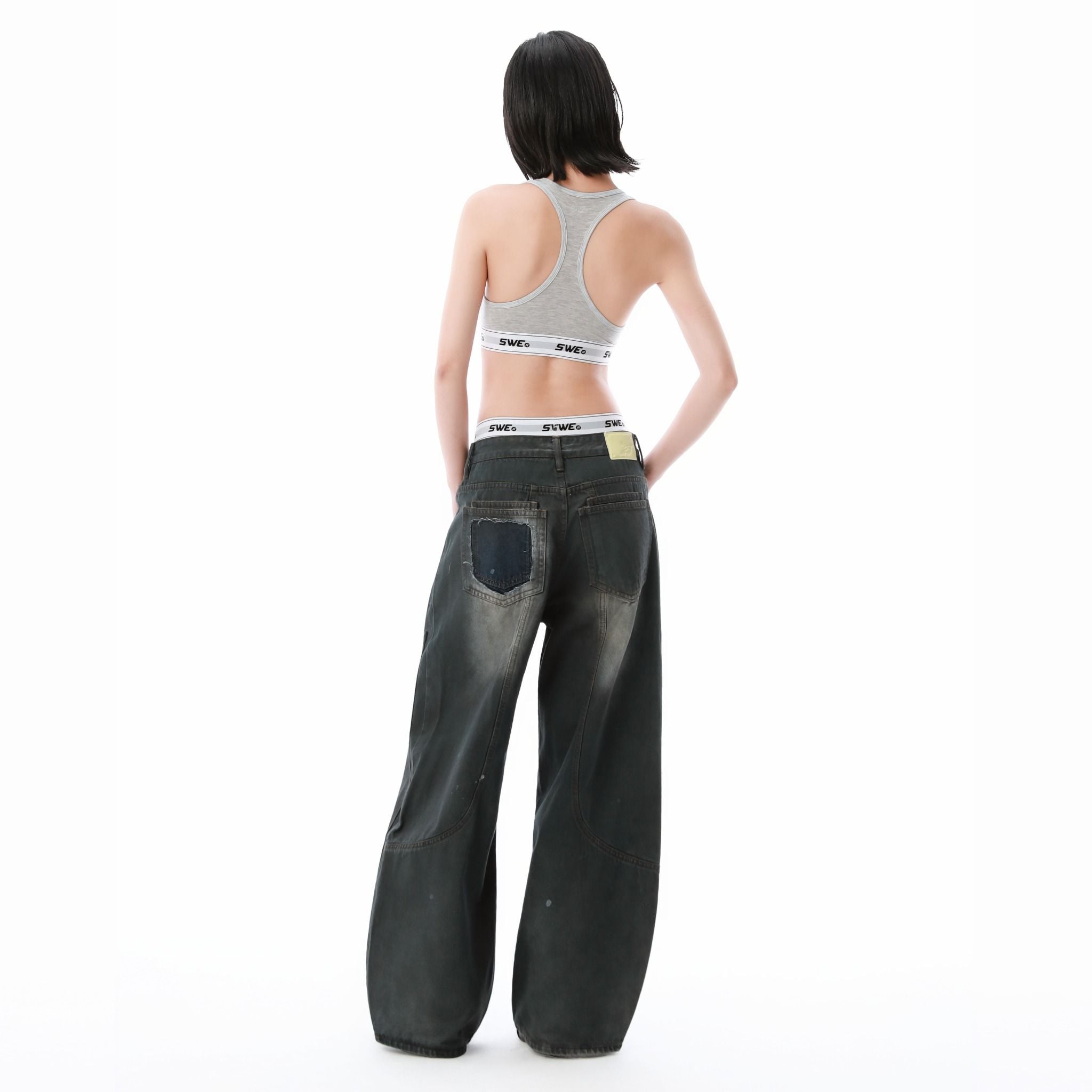  SWE OG BAND SPORT BRA - GRAY 