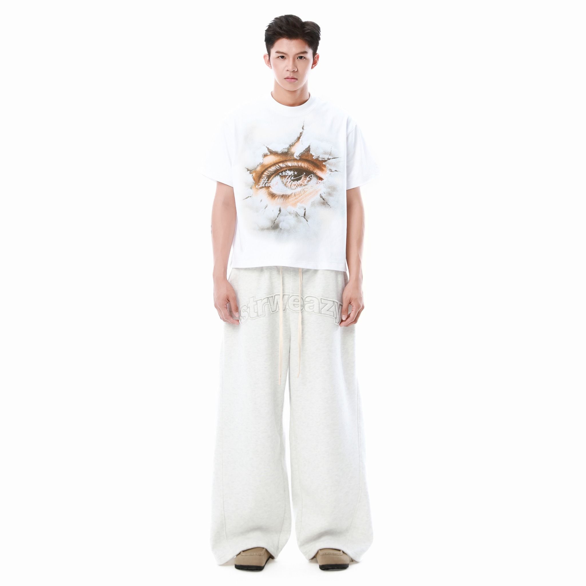  SWE SKEYE BOXY TEE - WHITE 