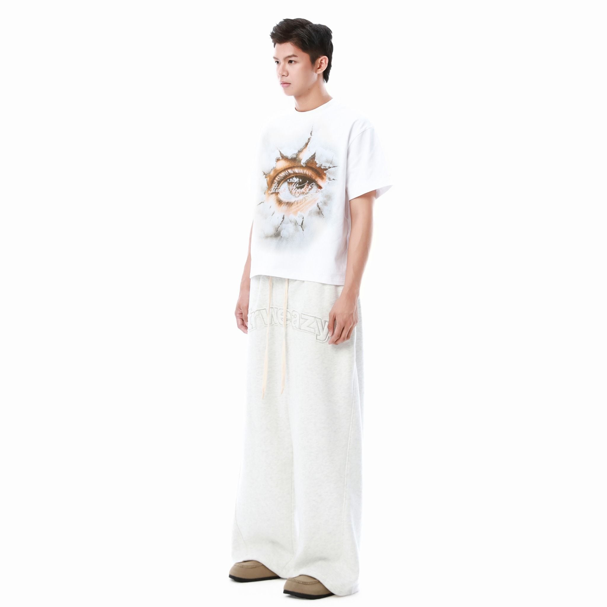  SWE SKEYE BOXY TEE - WHITE 