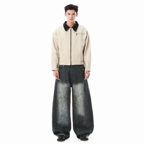  SWE SCRIPT JACKET - BEIGE 