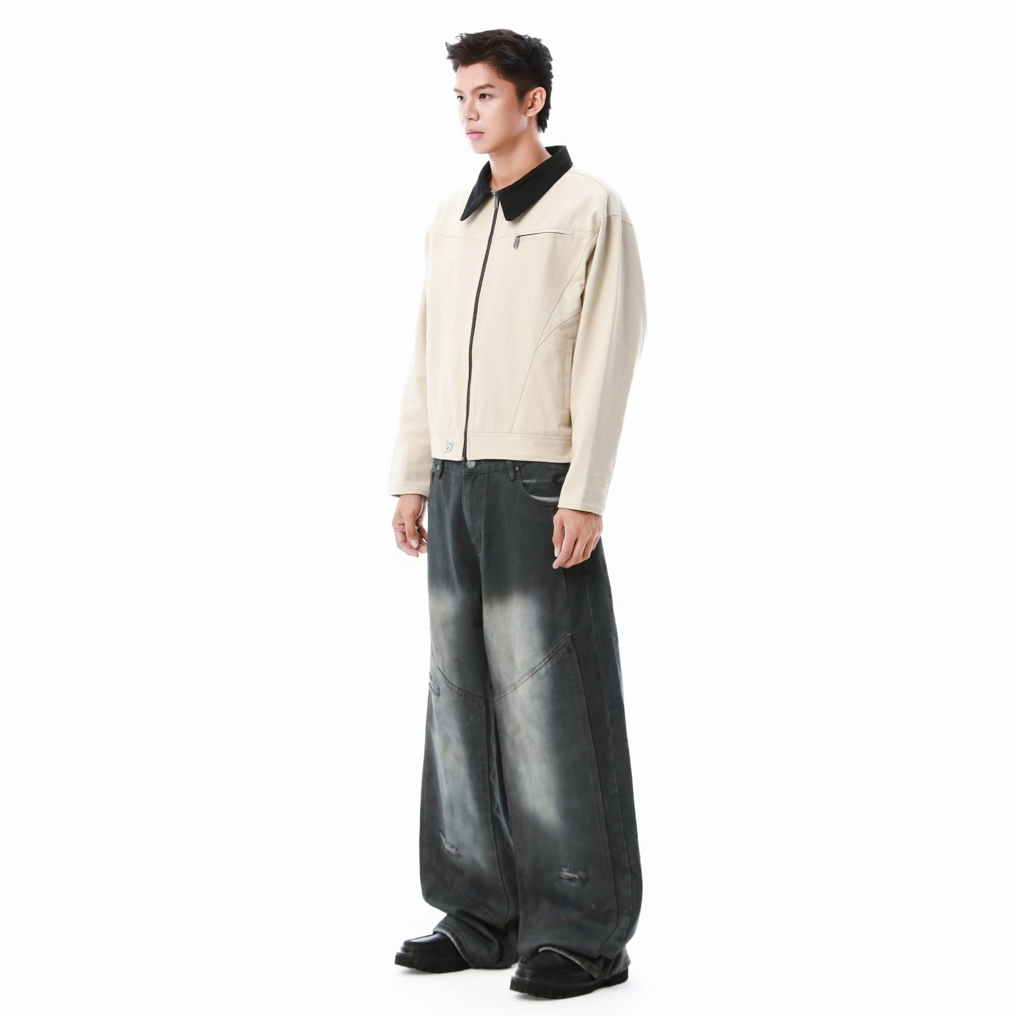  SWE SCRIPT JACKET - BEIGE 